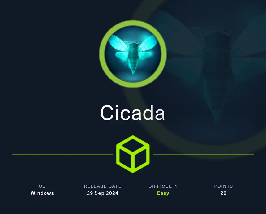 Cicada – HTB